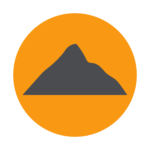 Icon of mountain peak
